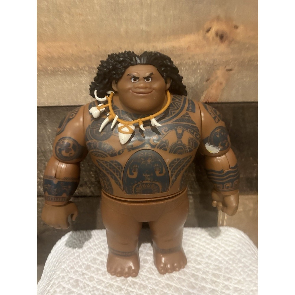 Disney Maui‎ Moana Talking Action Figure Doll Toy 10 in. Working